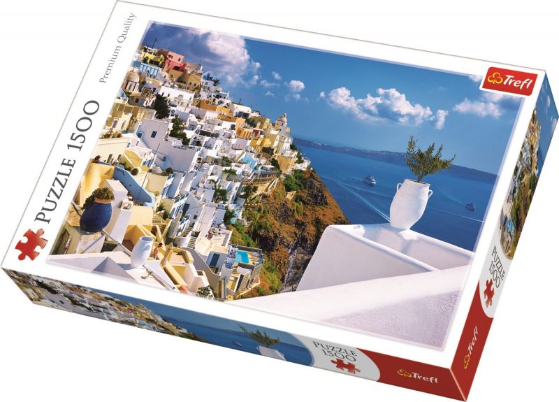 Puzzle 1500 piezas Santorini, Grecia