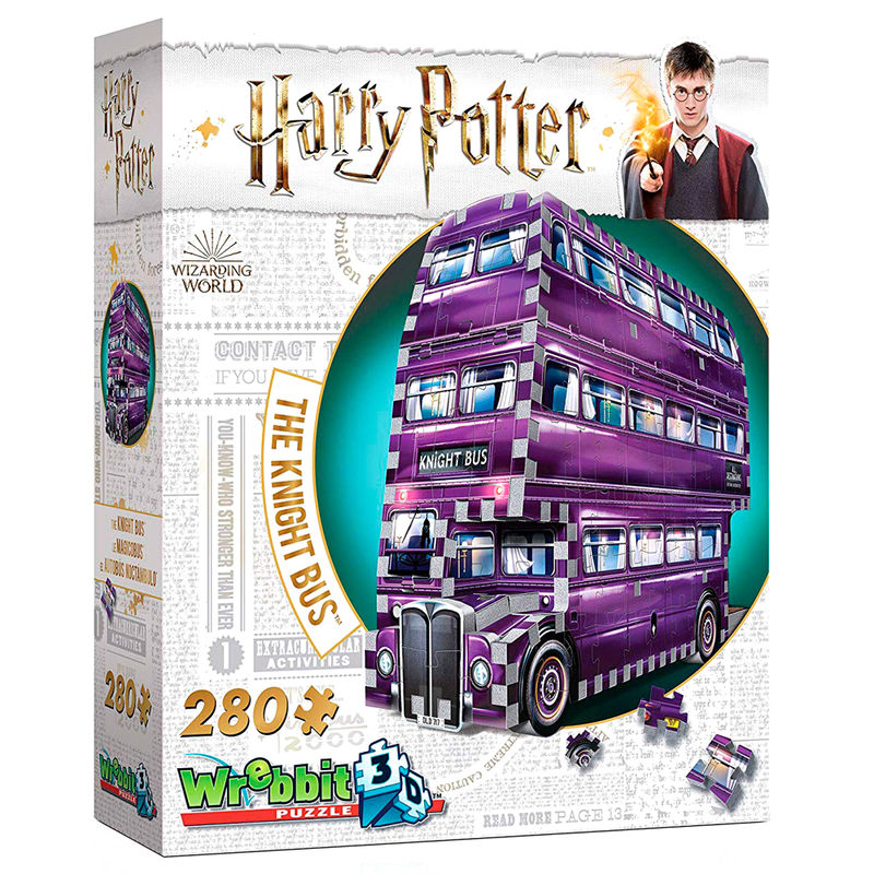 Puzzle 3D Harry Potter The Knight Bus