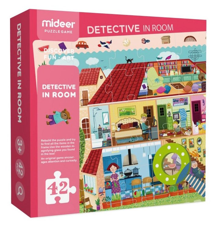 Puzzle Juego Detective in Room