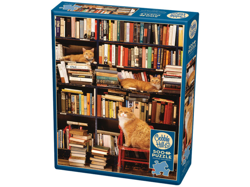 Puzzle 500 piezas Gato en Librería