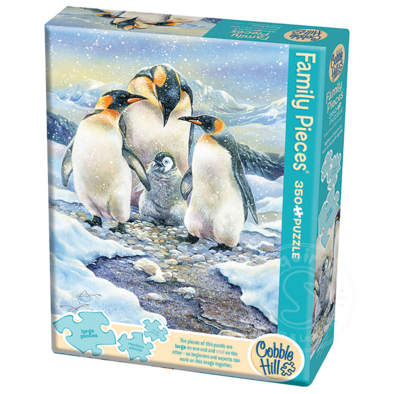 Puzzle 350 piezas Penguin Family