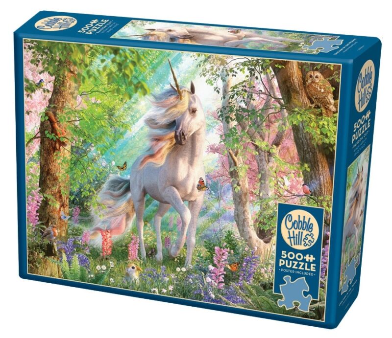 Puzzle 500 piezas Unicorn in the Woods
