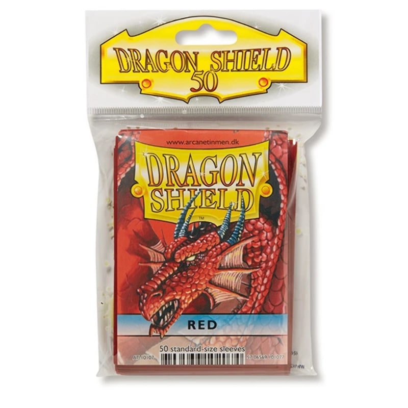 Funda Standard Dragon Shield Rojo (50)