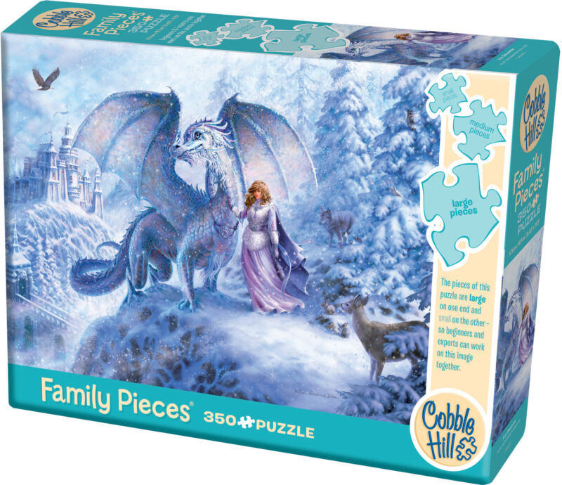Puzzle 350 Piezas Dragon de hielo