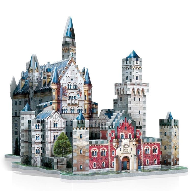 Puzzle 3d Castillo de Neuschwanstein 890 piezas