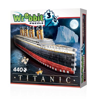 Puzzle 3d Titanic 440 piezas