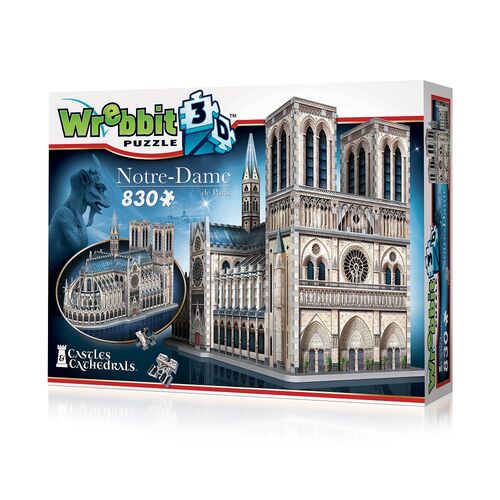 Puzzle 3d Notre-Dame 830 piezas