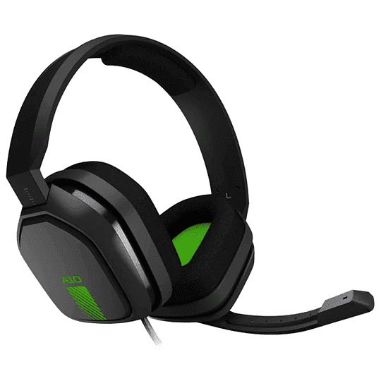 Audifonos Gamer Logitech A10 Astro Negro Verde Xbox Ps4 Pc