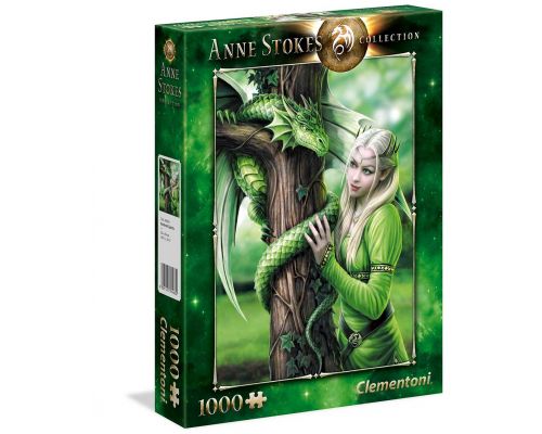 Puzzle 1000 Piezas Dragon Verde