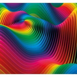 Puzzle 500 Piezas Ondas de Color