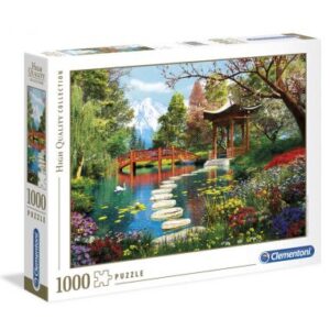 Puzzle 1000 piezas Jardin Fuji