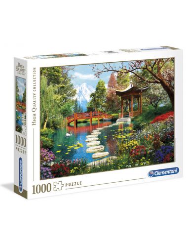 Puzzle 1000 piezas Jardin Fuji