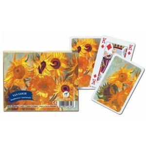 Baraja inglesa Van Gogh Sunflowers Piatnik