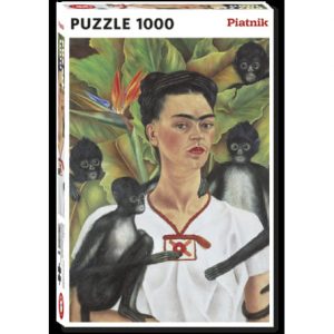 Puzzle 1000 piezas Autorretrato con monos