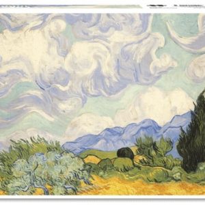 Puzzle 1000 piezas Van Gogh Campo de Trigo con Cipreses