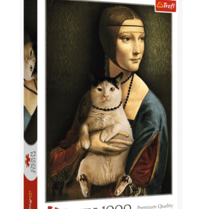 Puzzle 1000 Piezas Lady With A Cat