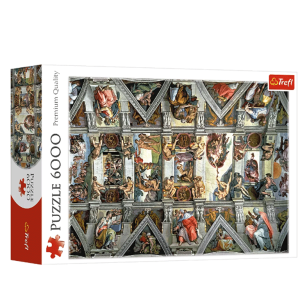 Puzzle 6000 Piezas Sistine Chapel Ceiling; Michelangelo Buonarroti