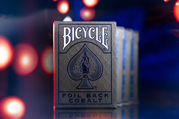 Naipes Bicycle Ultimates – MetalLuxe Cobalt (Blue)