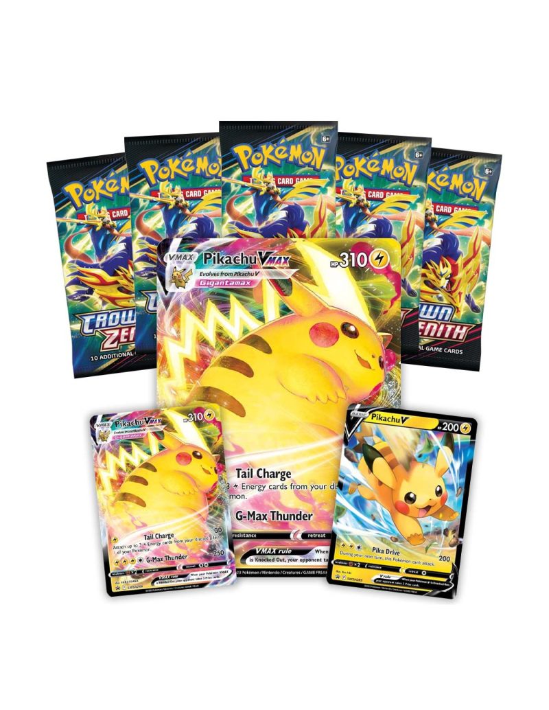 Special Collection Crown Zenit Pikachu VMAX (ingles)