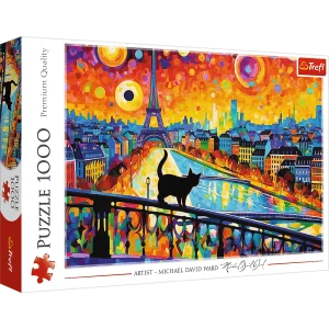 Puzzle 1000 piezas - Cat in Paris