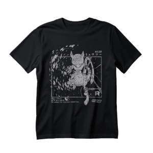 Polera Pokémon  impresión Directa  – Mewtwo Lab