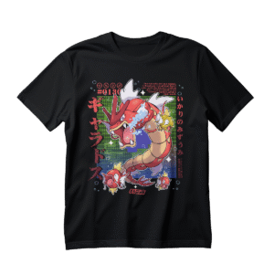 Polera Pokémon impresión Directa  – Shiny Gyarados