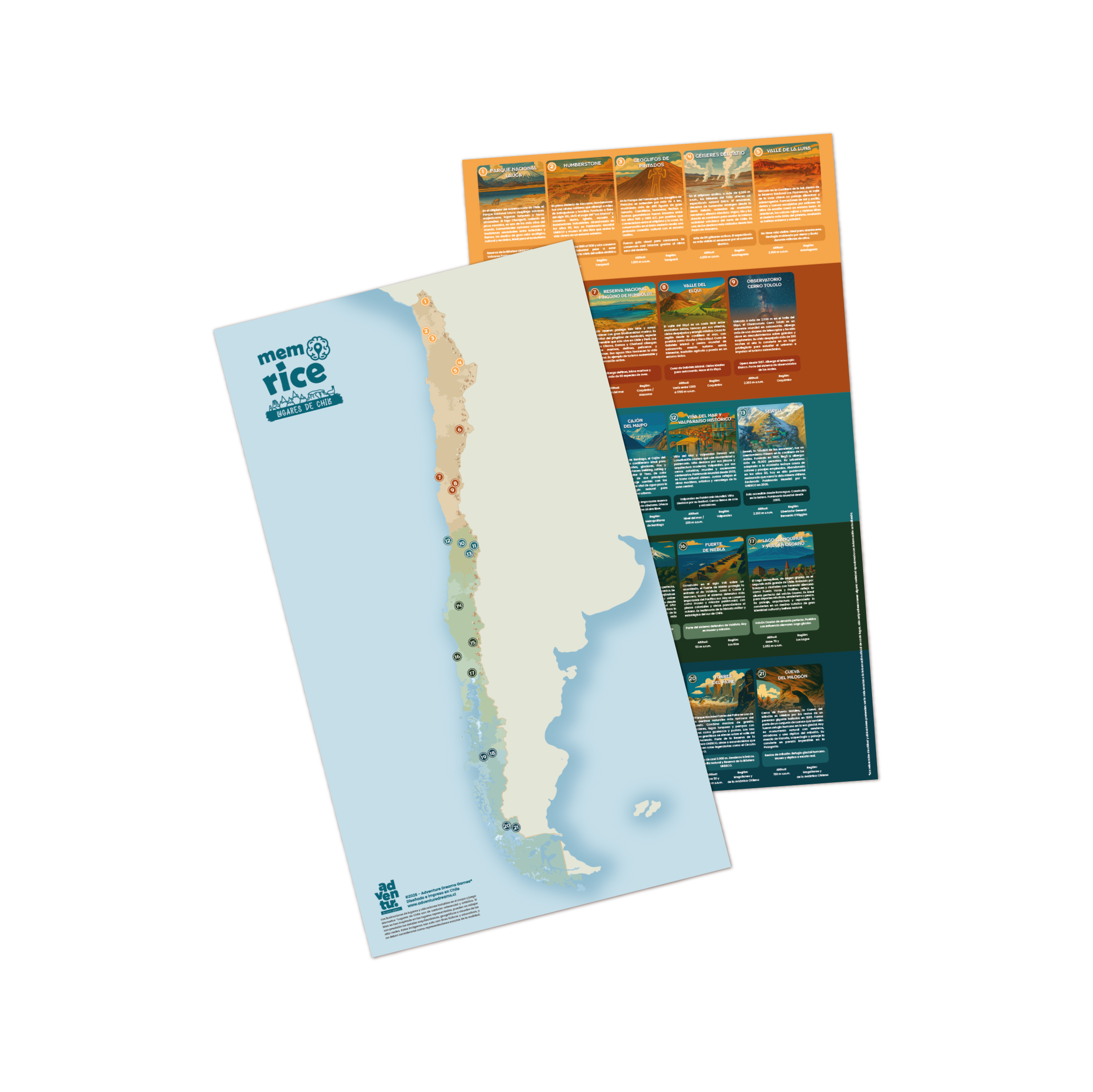Memorice Lugares de Chile - Imagen 3